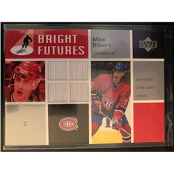 2002-03 Upper Deck Bright Futures Jersey Mike Ribeiro