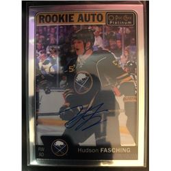 2016-17 O-Pee-Chee Rookie Autograph Hudson Fasching