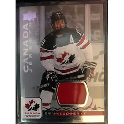 2017 Upper Deck Team Canada Jersey  Brianne Jenner