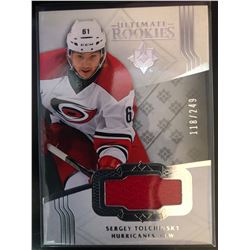 2016-17 Ultimate Rookies Silver Jersey Sergey Tochinsky