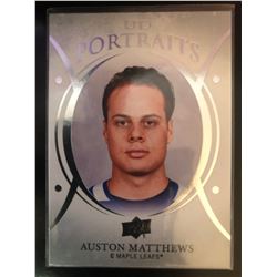 2018-19 Upper Deck Portraits Auston Matthews