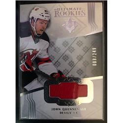 2016-17 Ultimate Rookies Silver Jersey John Quenneville