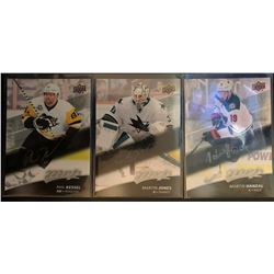 2017-18 Mvp Silver Scripts 3 Card Lot Martin Hanzal, Martin