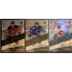 2017-18 Mvp Silver Scripts 3 Card Lot Kris Versteeg, Mika