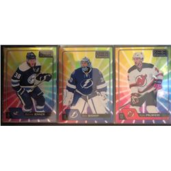 2016-17 O-Pee-Chee Platinum Color Wheels 3 Card Lot