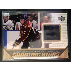 2005-06 Upper Deck Shooting Stars Jersey Dany Heatley