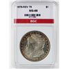 Image 3 : 1878 REVERSE OF 79 MORGAN SILVER DOLLAR
