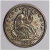 Image 1 : 1858 SEATED HALF DOLLAR