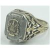 Image 2 : 14K MASONIC RING