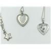 Image 2 : 4 STERLING SILVER NECKLACES