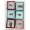 Image 2 : LOT OF 12 VINTAGE STERLING SILVER RINGS
