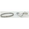 Image 2 : 4 STERLING SILVER BRACELETS