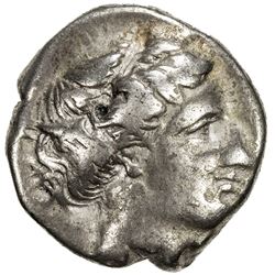 LUCANIA: Anonymous, ca. 340-330 BC, AR stater (7.52g), Metapontion. F