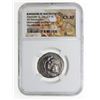 Image 3 : MACEDONIA: Alexander III, the Great, 336-323 BC, AR tetradrachm. NGC EF