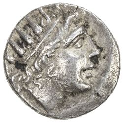 RHODES: Anonymous, ca. 88-84 BC, AR plinthophoric drachm (2.59g). VF