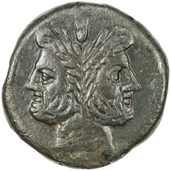 ROMAN REPUBLIC: Annoymous, ca. 157-155 BC, AE as (26.31g), Rome. EF