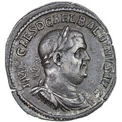 ROMAN EMPIRE: Balbinus, 238 AD, AE sestertius (20.08g), Rome (238). VF-EF