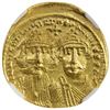 Image 1 : BYZANTINE EMPIRE: Heraclius, 610-641, AV solidus, Constantinople. AU