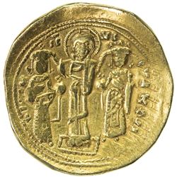 BYZANTINE EMPIRE: Romanus IV Diogenes, 1068-1071, AV histamenon nomisma (3.07g), Constantinople. F-V