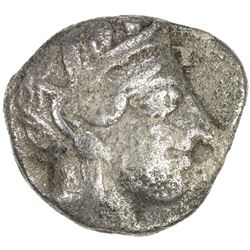 ARABIA: Arabian imitation, ca. 440-400 BC, AR tetradrachm (16.75g). VF