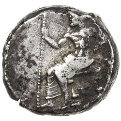 BABYLONIA: Anonymous, ca. 328-311 BC, AR tetradrachm (16.93g). VF