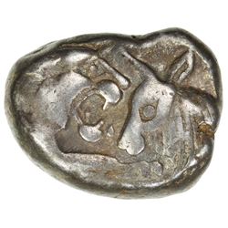 ACHAIMENIDIAN EMPIRE: Anonymous, ca. 546-510, AR siglos (5.38g). VF