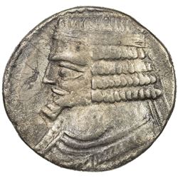 PARTHIAN KINGDOM: Phraates IV, c. 38-2 BC, AR tetradrachm (14.61g), Seleukeia, SE288 (=32/31 BC). VF