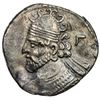 Image 1 : PARTHIAN KINGDOM: Vologases II, AD 77-80, BI tetradrachm (13.70g), Seleukeia, SE390 (78/79 AD). VF