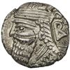 Image 1 : PARTHIAN KINGDOM: Vologases IV, 147-191 AD, BI tetradrachm (12.91g), Seleukeia, SE497 (185/86 AD). E