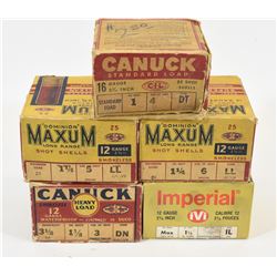 Vintage Shotgun Ammo