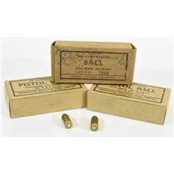 Vintage .45 ACP Ammo