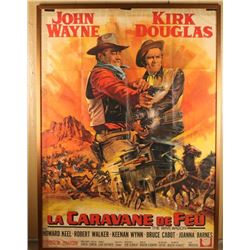 French John Wayne Movie Poster