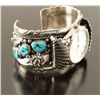 Image 2 : Navajo Silver Sleeping Beauty Watch Cuff