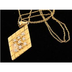 Ladies Diamond Pendant