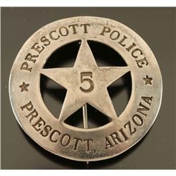 Prescott Police badge