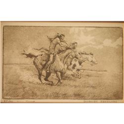 Signed Etching by Robert Freeman