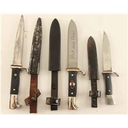 Lot of German Daggers