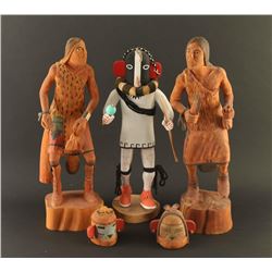 Lot of 3 Kachinas