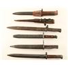 Image 2 : Lot of 6 Bayonets