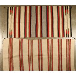 Lot of 2 Mexican Saddle Blankets