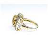 Image 2 : Elegant LEVIAN Style Citrine & Diamond Ring
