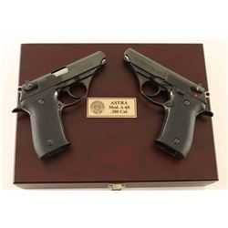 Cased Astra A-60 .380 ACP Two Gun Set