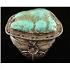Image 2 : Large Vintage Navajo Turquoise Cuff
