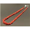 Image 2 : Navajo Made Mediterranean Coral Necklace