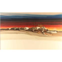 Large Original Gouache on Board