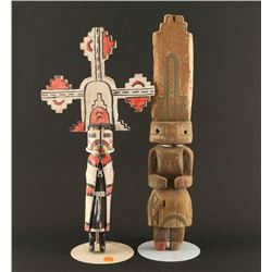 Lot of 2 Hopi Kachinas