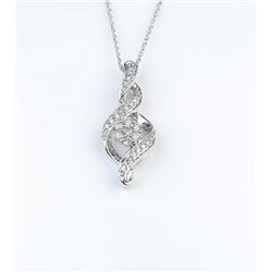 Graceful Diamond Pendant