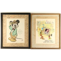 Lot of 2 Disney Prints
