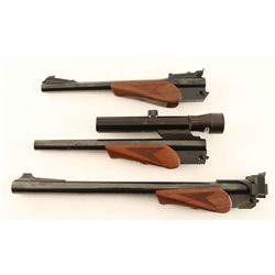 Lot of three Contender barrels