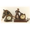 Image 1 : Lot of 2 Western Clocks